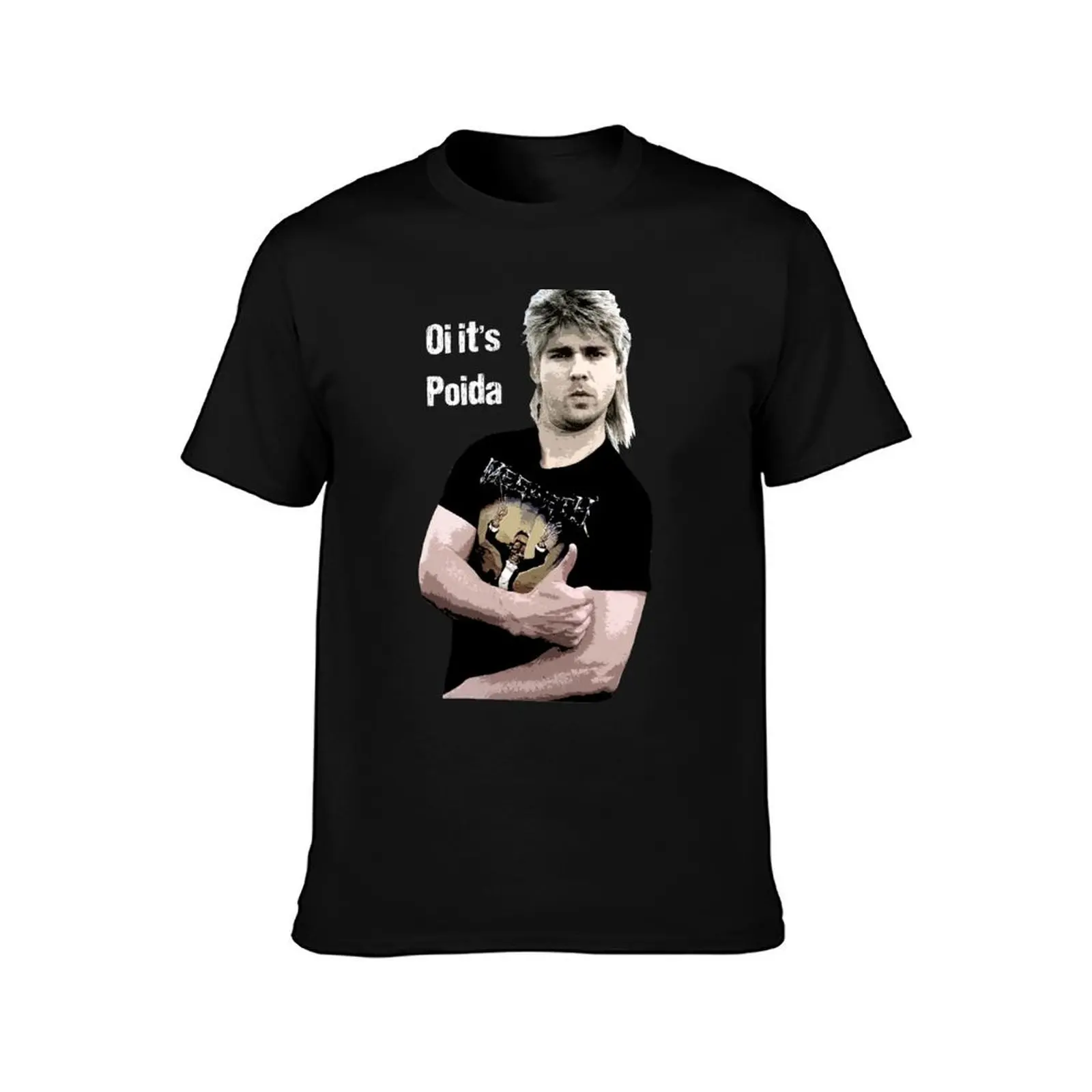 Poida Full Frontal Aussie Funny Shirt T-Shirt Casual Trendy Short Sleeve T-Shirt