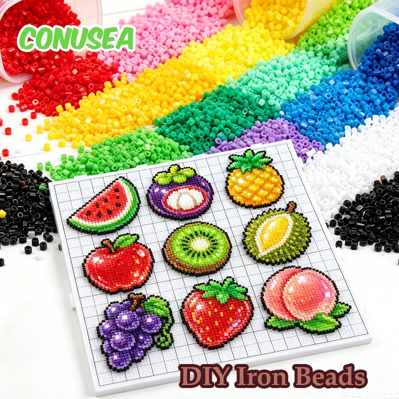 221 Colors Iron Beads 2.6MM 15000Pieces + DIY Handmade Gift Toy Multicolor Puzzle Expansion Pack for Adult Relieve Stress Games