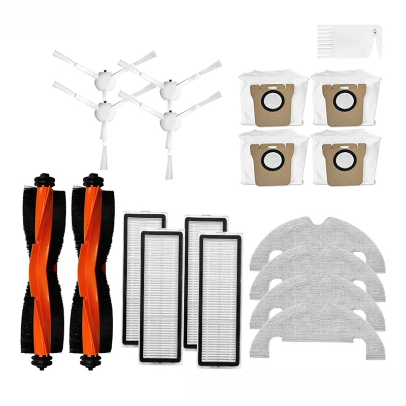 For Xiaomi Dreame L10plus/Z10pro/D10PLUS Robot Vacuum Cleaner Replacement Hepa Filter Kit Accessories