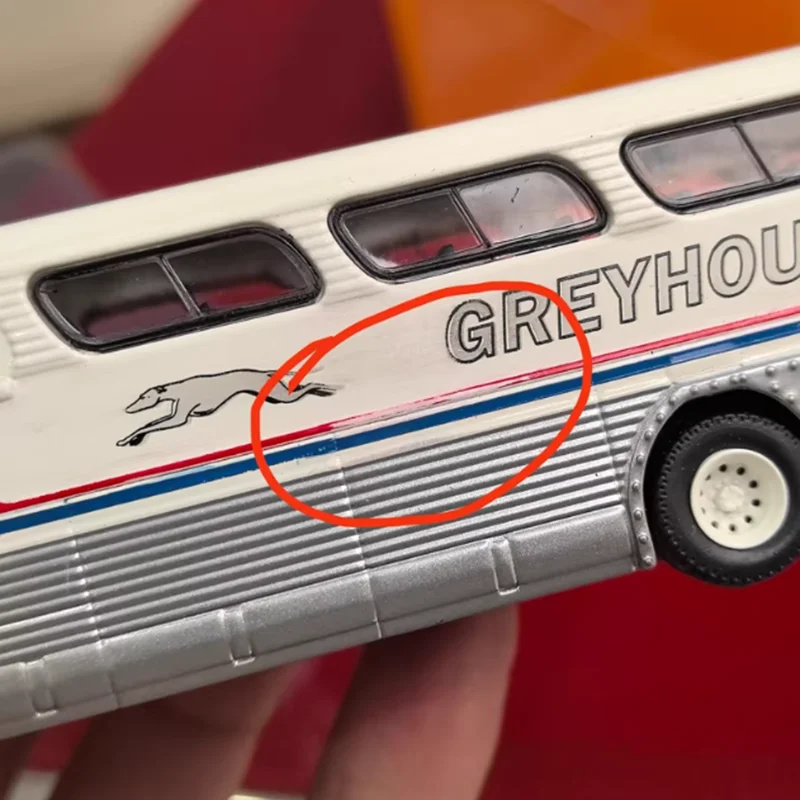 Paint Flaws BREKINA 1/87 Scale HO Secnicruiser Plastic Car Model Static Collection Decorated Holiday Gifts Toys Souvenir Gift