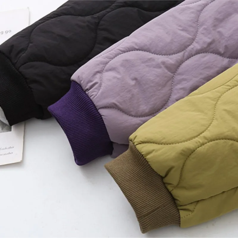 Gourd Shape Thermal Down Cotton Parkas Women Autumn Winter 2023 Plus Size Casual Clothing Padded Coat Wadded Jacket