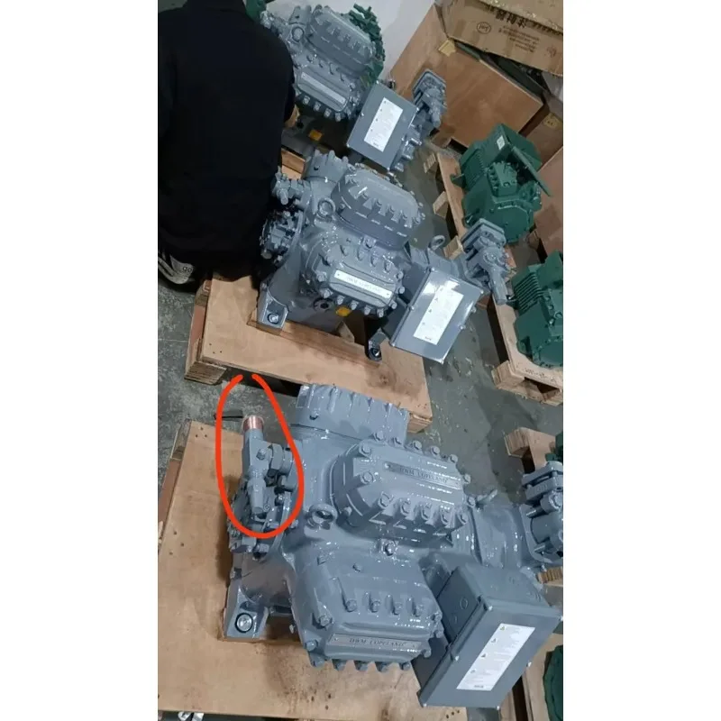 40HP Semi-hermetic Piston Compressor D6DJ5-4000-DWM Deep Cold Storage Refrigeration Unit