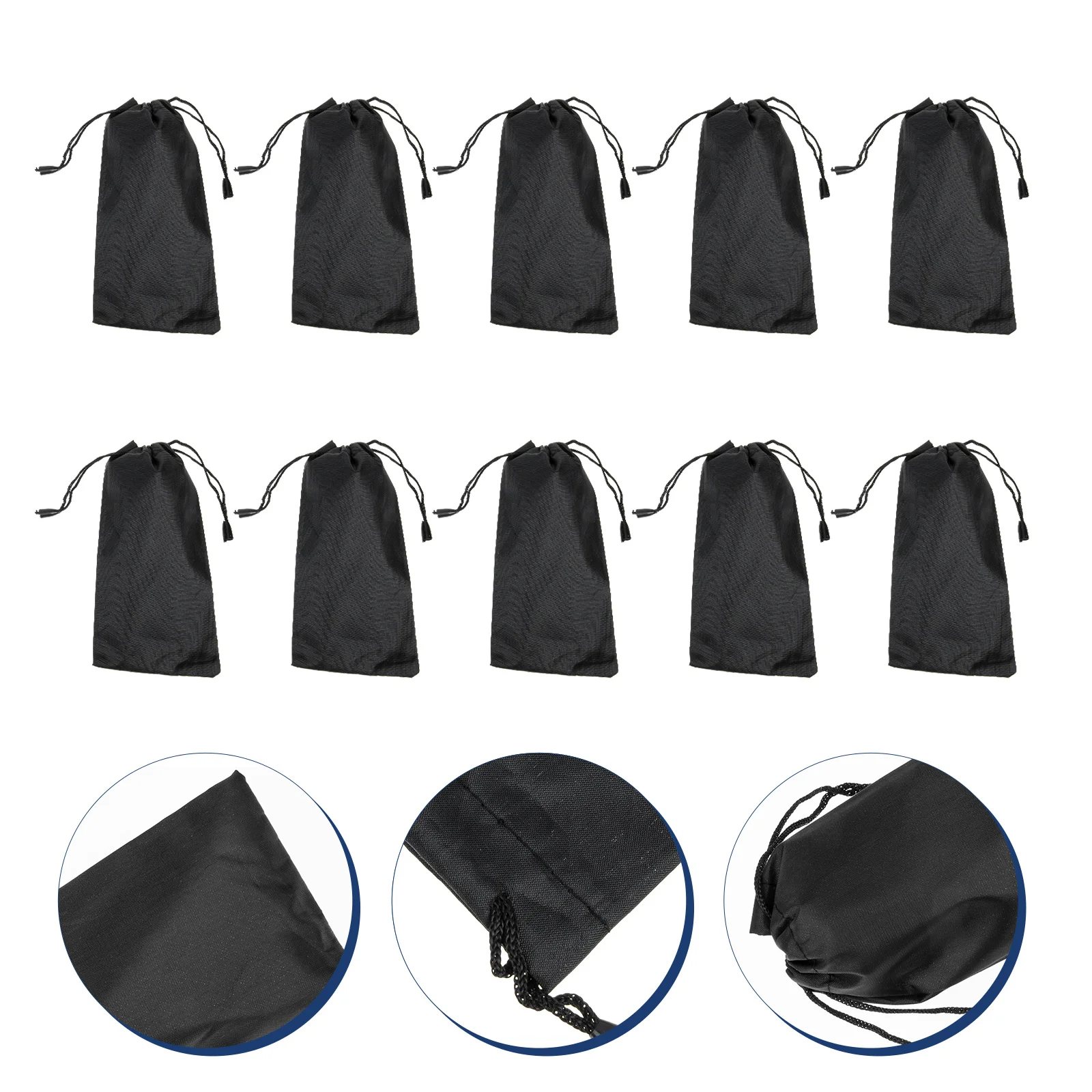 

10 Pcs Drawstring Pouch Sunglasses Bag Eyeglass Holder Eyewear Storage Convenient Eyeglasses Case Microfiber for Men