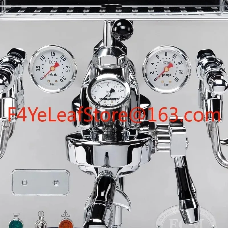 E61 coffee machine variable pressure needle flow limit viewership of valve lever pressure gauge Rocket Aibo