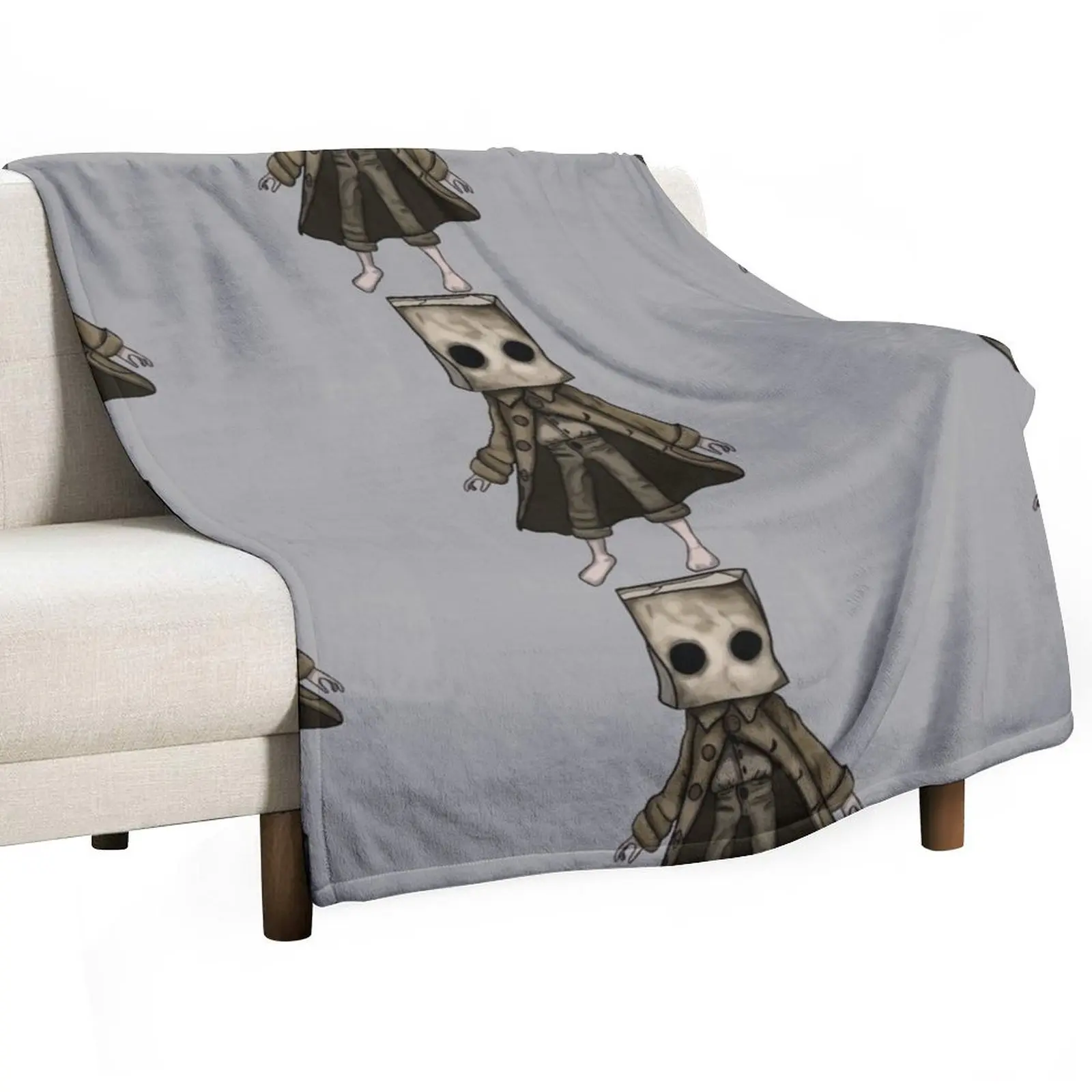 

Real Mono Throw Blanket Decoratives Bed linens Giant Sofa warm winter Blankets