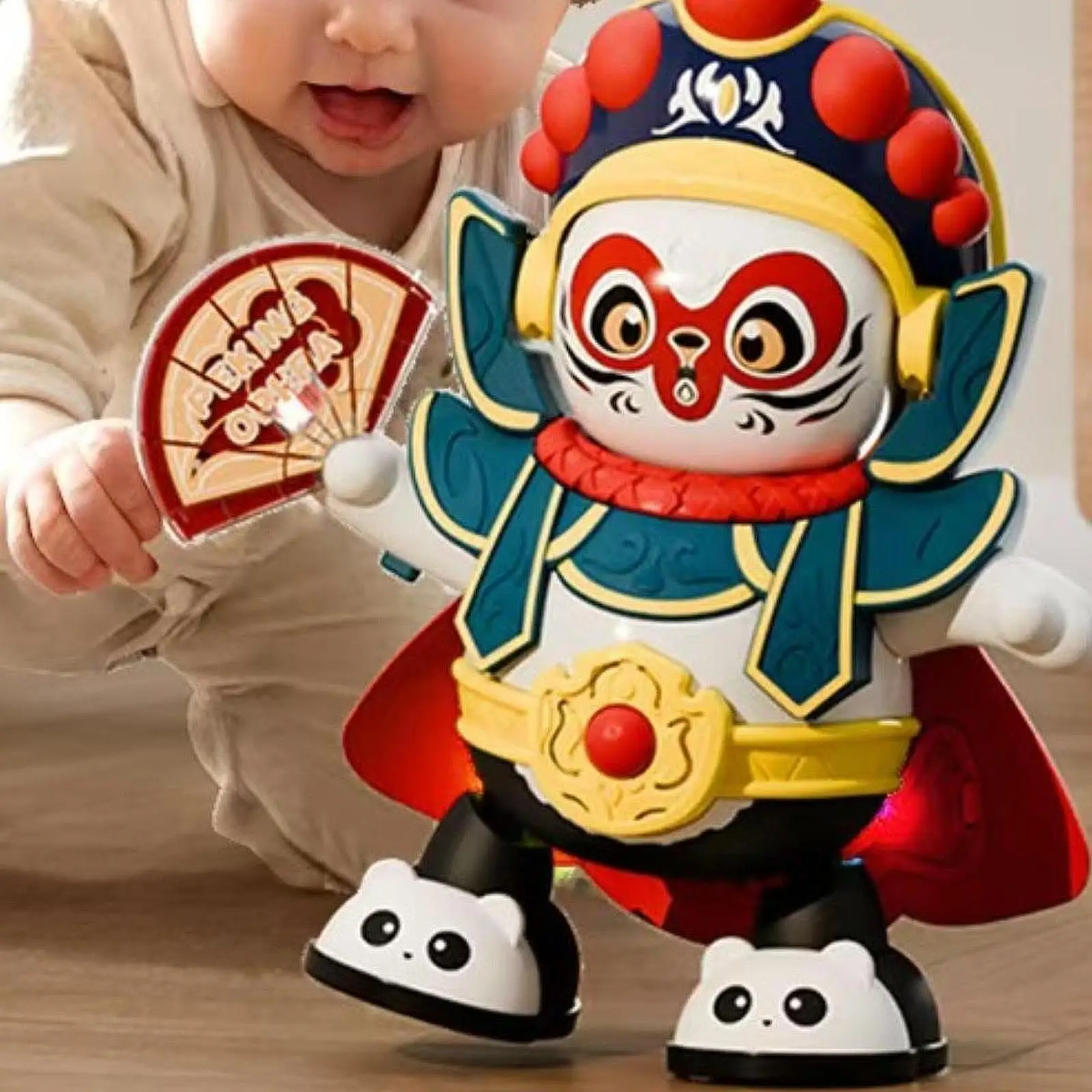Face Change Doll Creative Opera Doll Statue for Toddlers Boys Girls Children