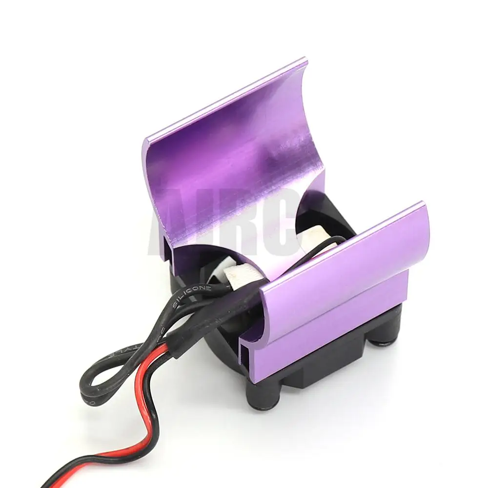 Parte RC Radiatore Motore + Ventola di Raffreddamento Termico Per 1:10hsp Trx-4 Trx-6 Scx10 Rc Automotive 540/550 36mm Dimensioni Radiatore Motore