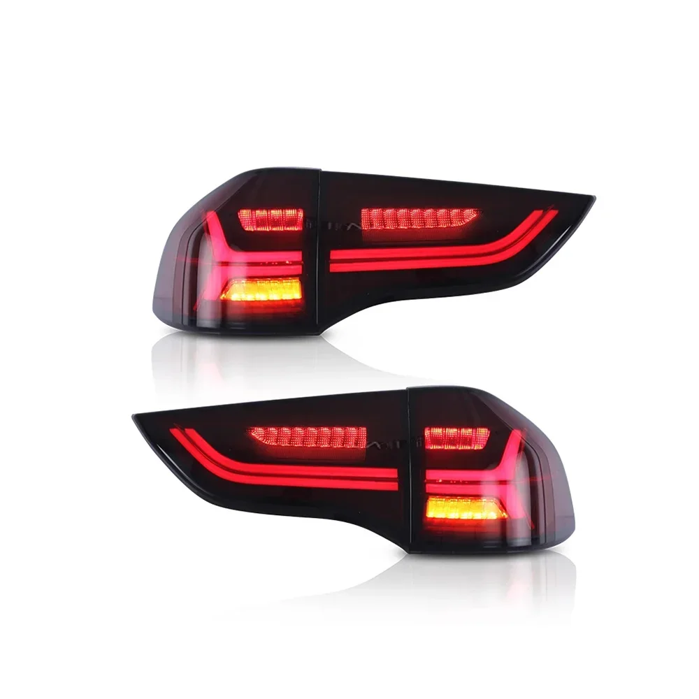 4 Pieces Led Tail Lamp Accessembly for Pajero Sport KH 2011-2018 Rear Stop Light for Montero Sport Rear Turning Signal Lamp