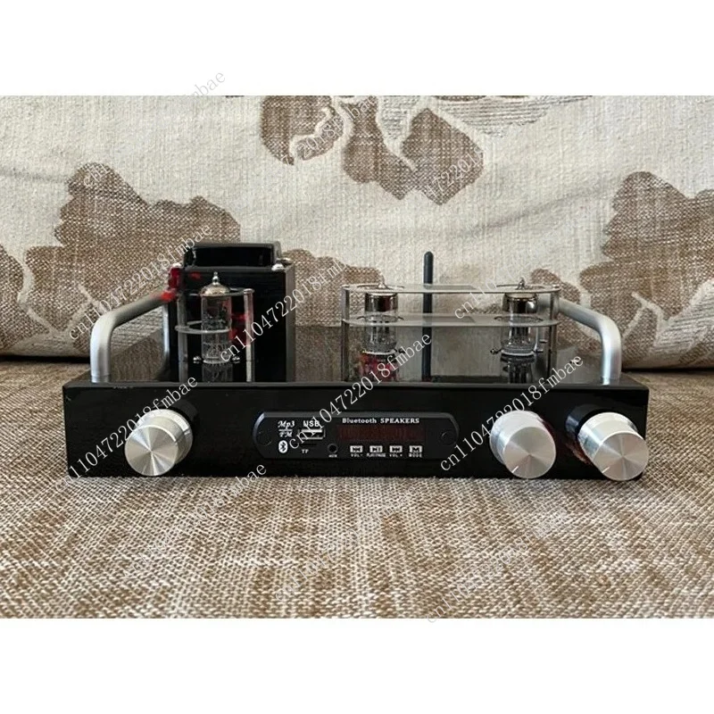 12AX7B Vacuum Tube Preamplifier Diy Kit Bth 5.0 Supports Usb Fm Aux for HIFI Amplifier Audio