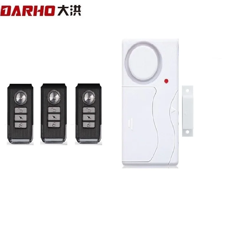 Darho Wireless Home Security Window Deurbel Inbreker Alert Magnetische Sensor Met 3 Remote Controlers 1 Alert Deurbel Alarm