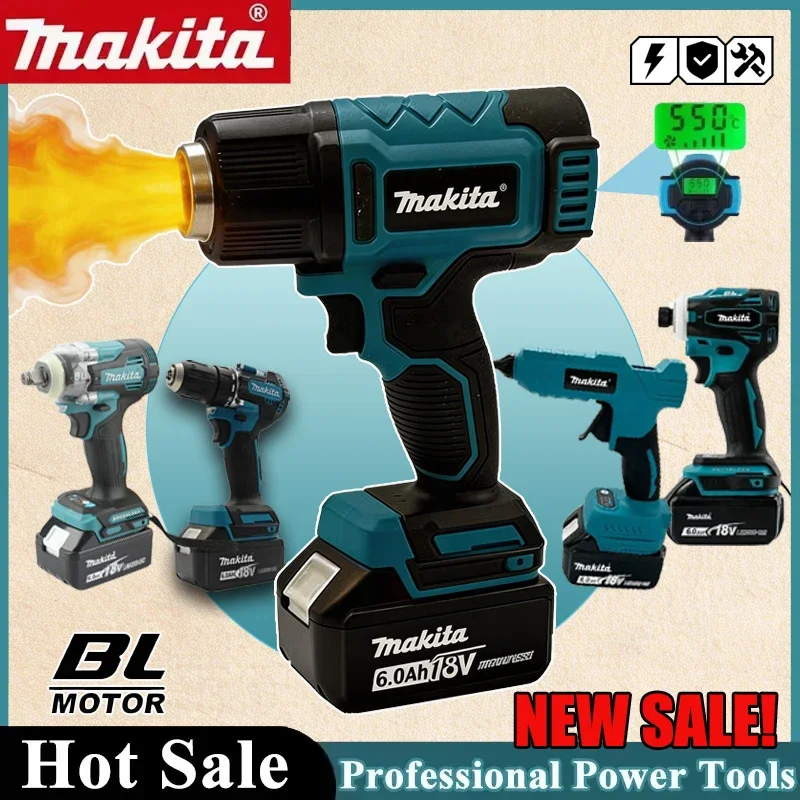 

Оптовая продажа инструментов Makita: Термофен электрический, беспроводной ручной, сабельная пила, портативная пила, электроинструменты