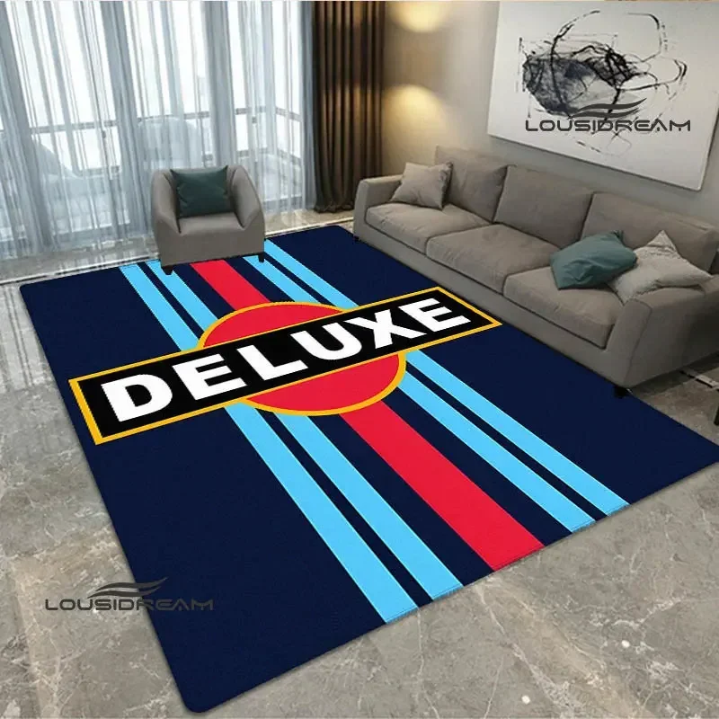 Martini logo print carpet  living room bedroom carpet non-slip doormat photography props kawaii rug bedroom decor birthday gift