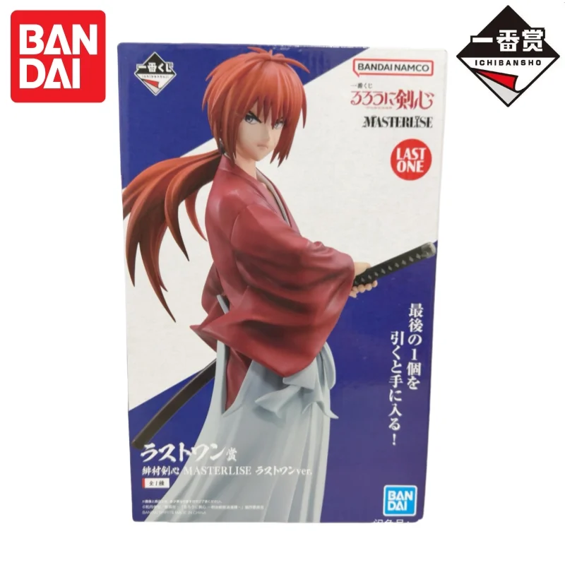 

В наличии Bandai, оригинальная Ichiban Kuji Rurouni Kenshin Himura Kenshin, экшн-фигурка, модель куклы, новые персонажи аниме в штучной упаковке