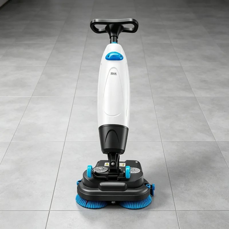 Cordless Automatic Floor Scrubber Wet Dry Vacuum Mop Sweeper Battery Powered Cleaner for Home Industry
