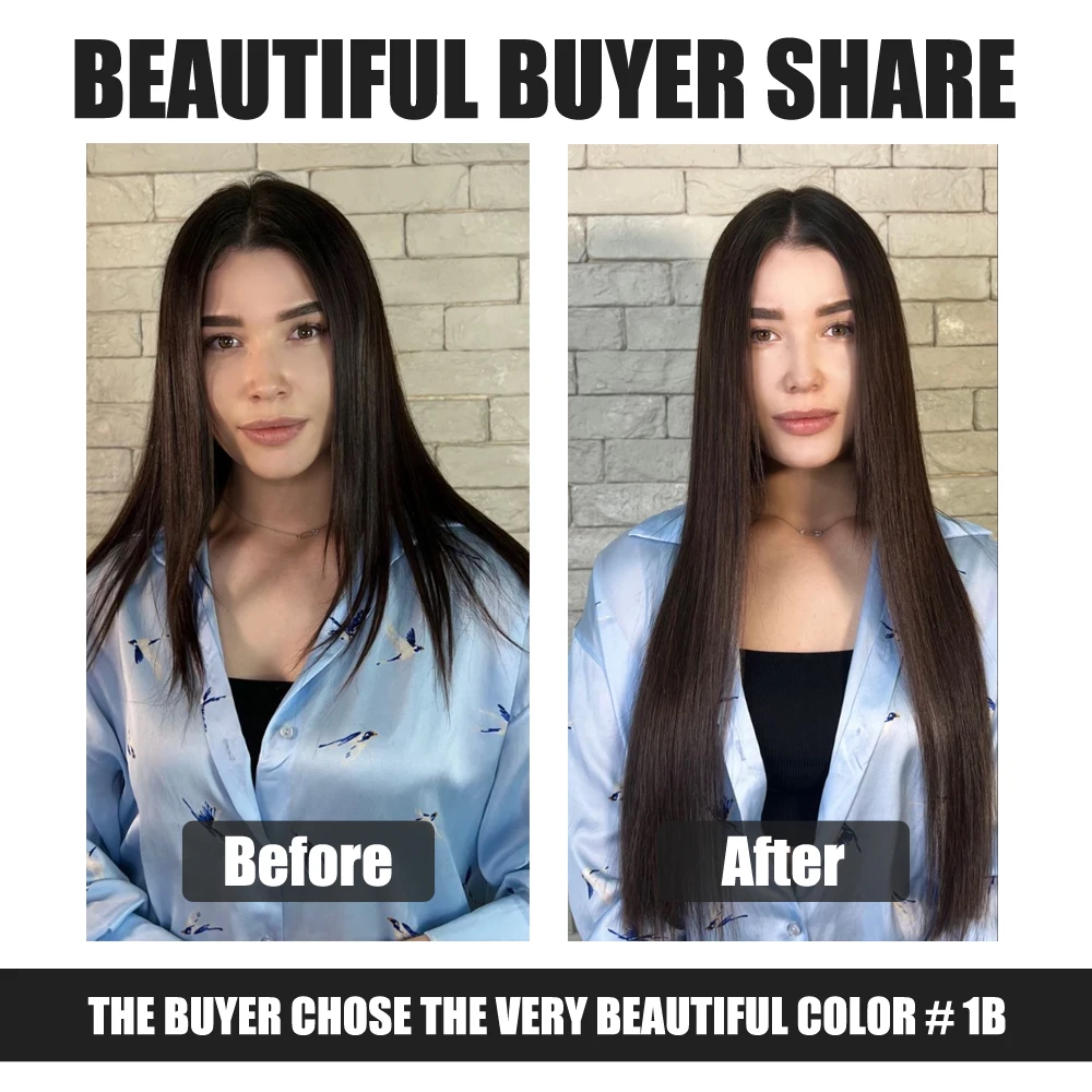 بطل شريط شعر ريمي في الشعر الطبيعي التمديد شعر الإنسان شقراء اللون 100% ريمي الشعر البشري سلس الجلد لحمة الغراء على 2.5 جرام/القطعة