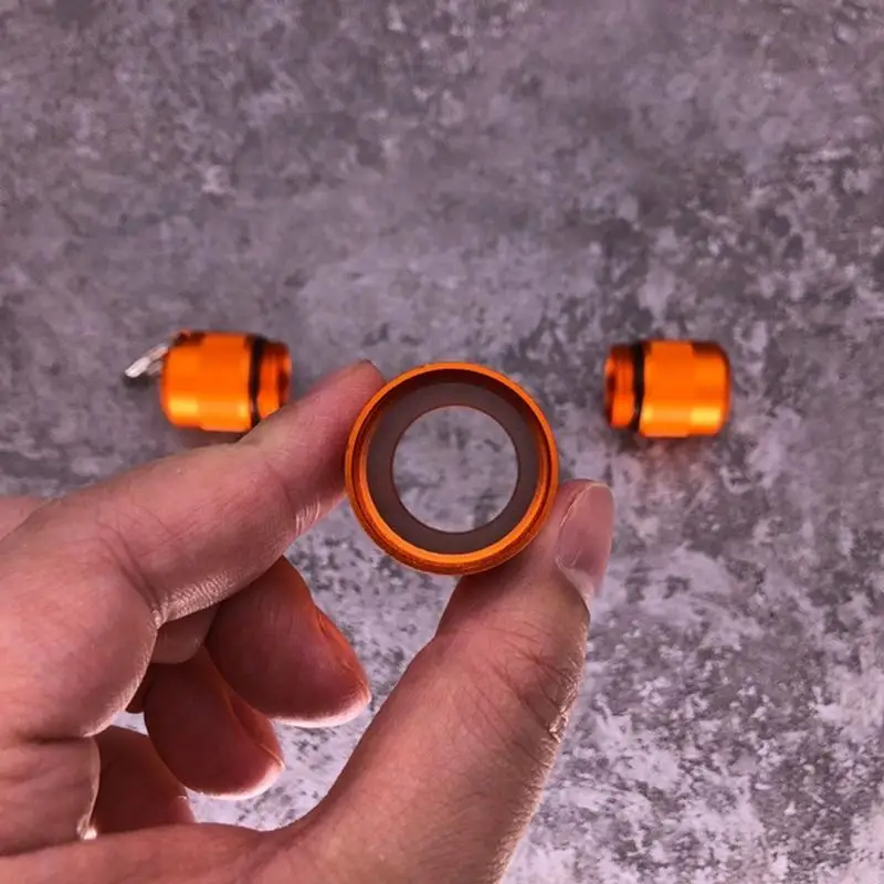 

652F Practical Survival Storage Container Aluminum Alloy Airtight Seal Bottle Camping Essentials Tool for Outdoor Hiking