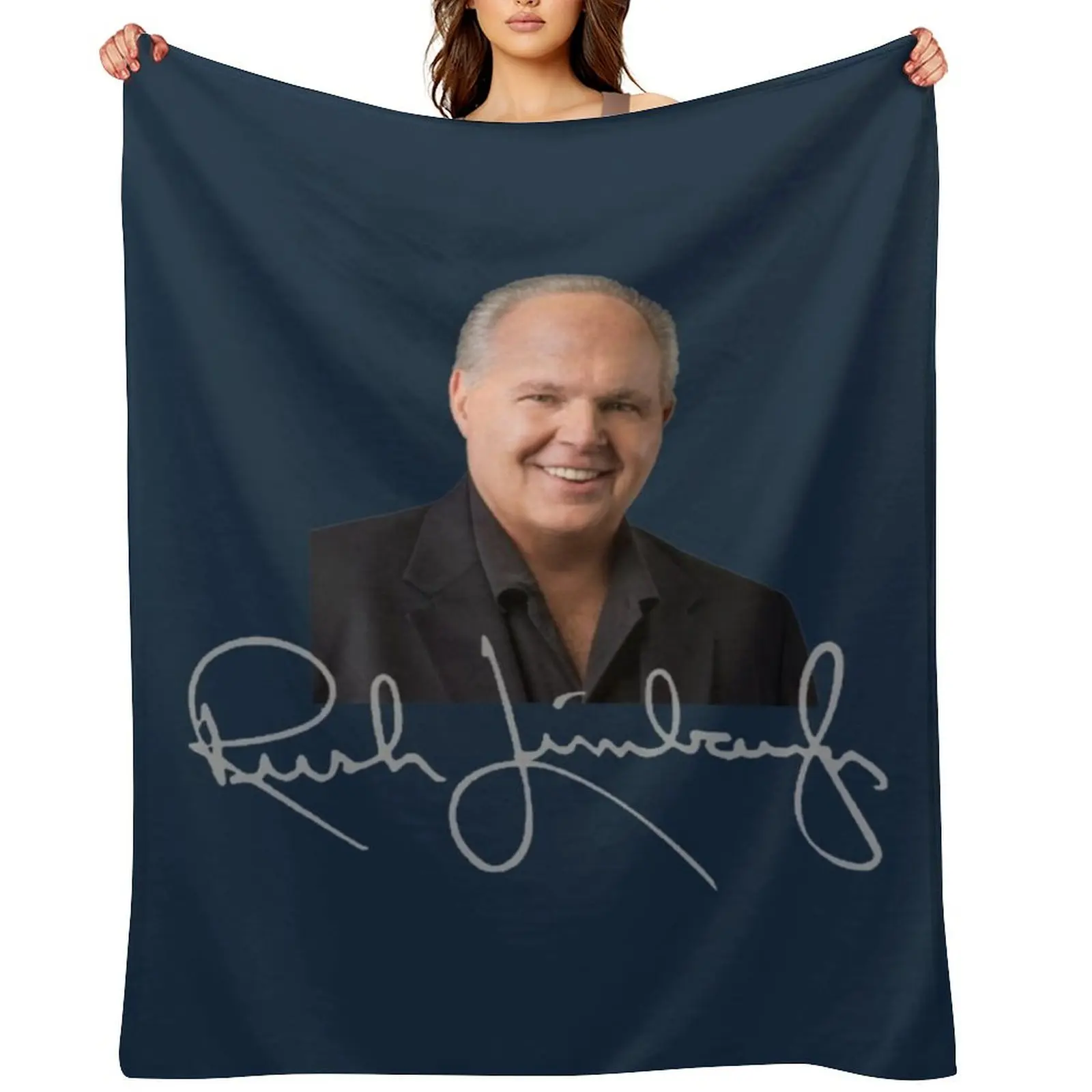 

Rip rush limbaugh rush rip Talk Show Betsy Ross Throw Blanket Hairy Thermals For Travel funny gift Decorative Throw Blankets