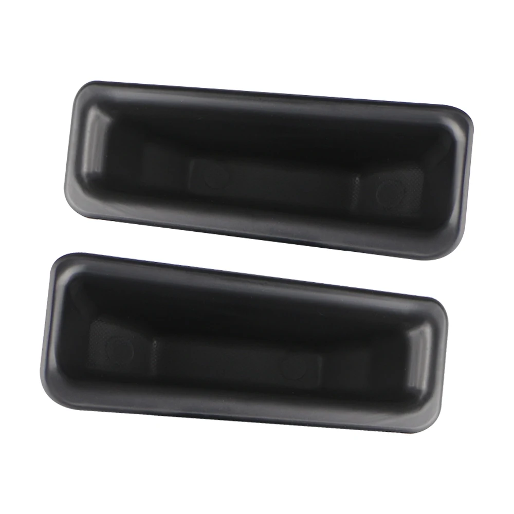 2Pcs ABS Car Door Armrest Storage Box for Ford Explorer 2011 - 2022 Case Holder Container Organizer Accessories