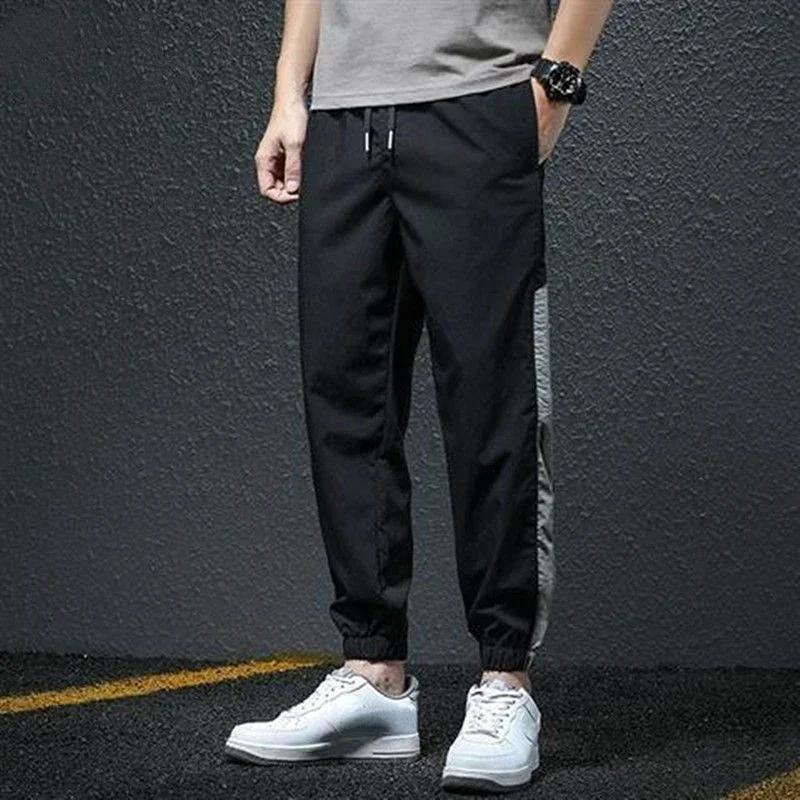 Trousers Man Joggers Fleece-lined Cargo Pants for Men Winter Harem Harajuku Big Size Cheap Emo High Quality Nylon Slacks Loose