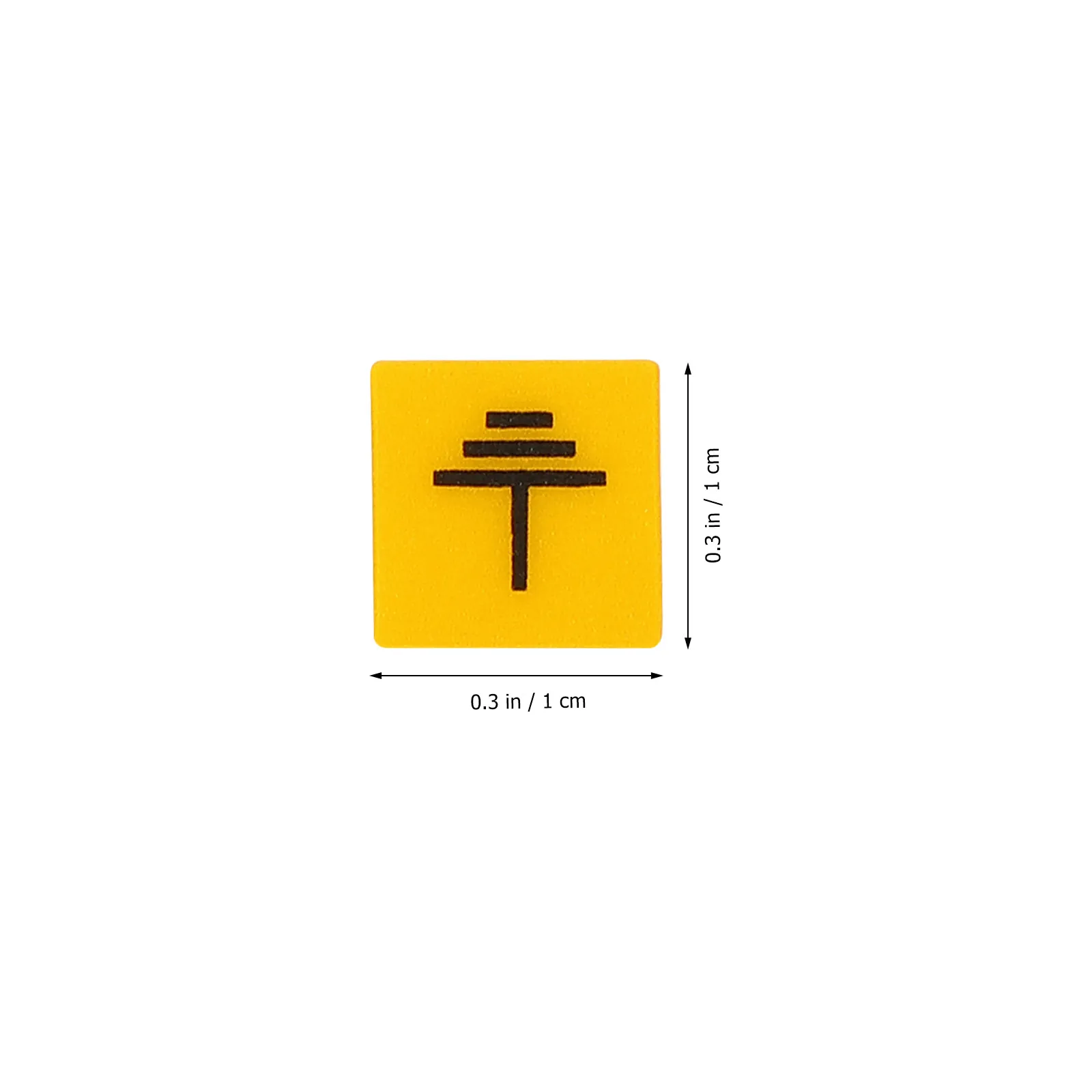 10Pcs Grounding Warning Sticker Pc Material Excellent Performance Easy Application for Electric Equipment Electrical Panel