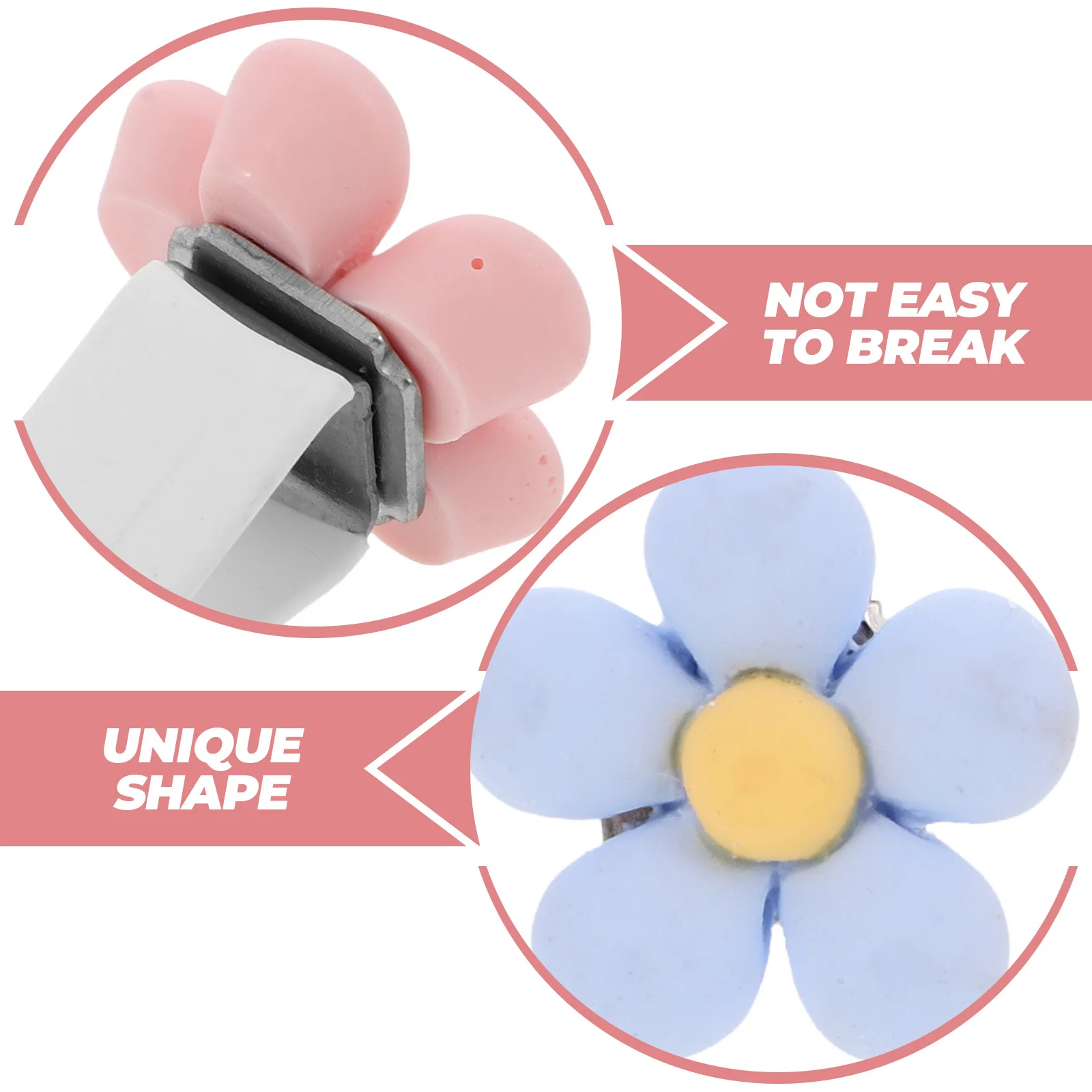 

4pcs Vent Clips Abs Air Freshener Holder For Car Outlet Stylish Auto Vent Accessories Scent Diffuser Clip Car Decor