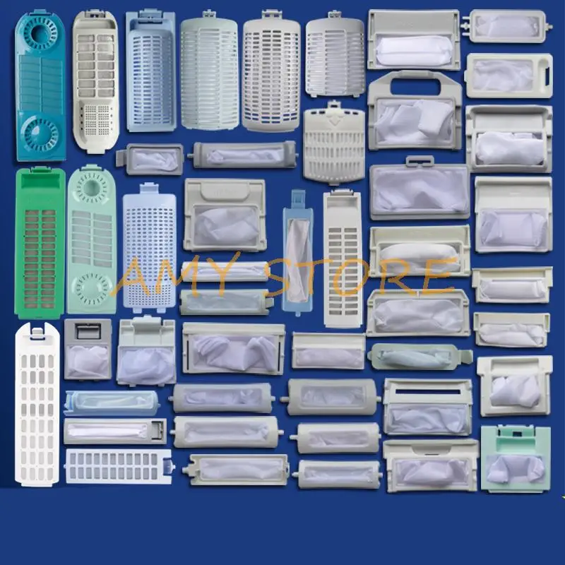 1Pc Washing Machine Lint Filter Bag Dust Filter Box for Royalstar Littleswan Midea Panasonic Whirlpool LG Haier Hisense Samsung