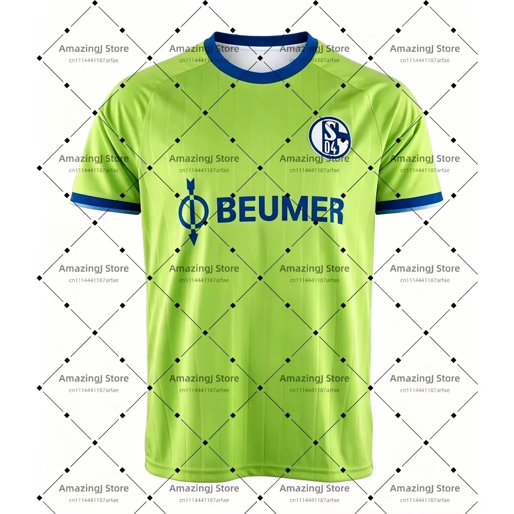 Unisex Retro Soccer Fan Jersey Short Sleeve Breathable Lightweight Moisture‑Wicking Football Training Sports Tops