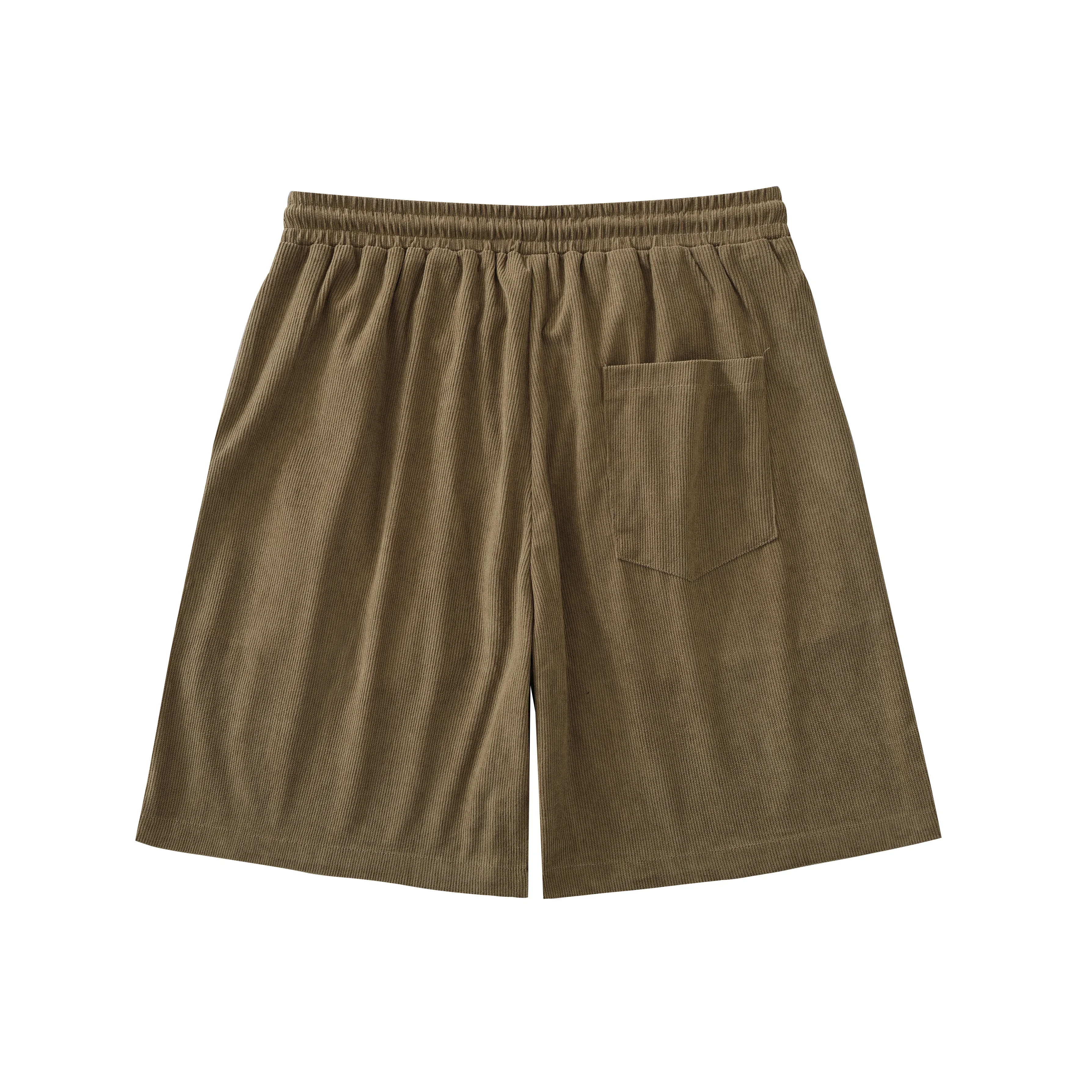 Summer Men Corduroy Shorts Casual Lightweight Loose fit Men's Beach Board Shorts Short Pants Trousers