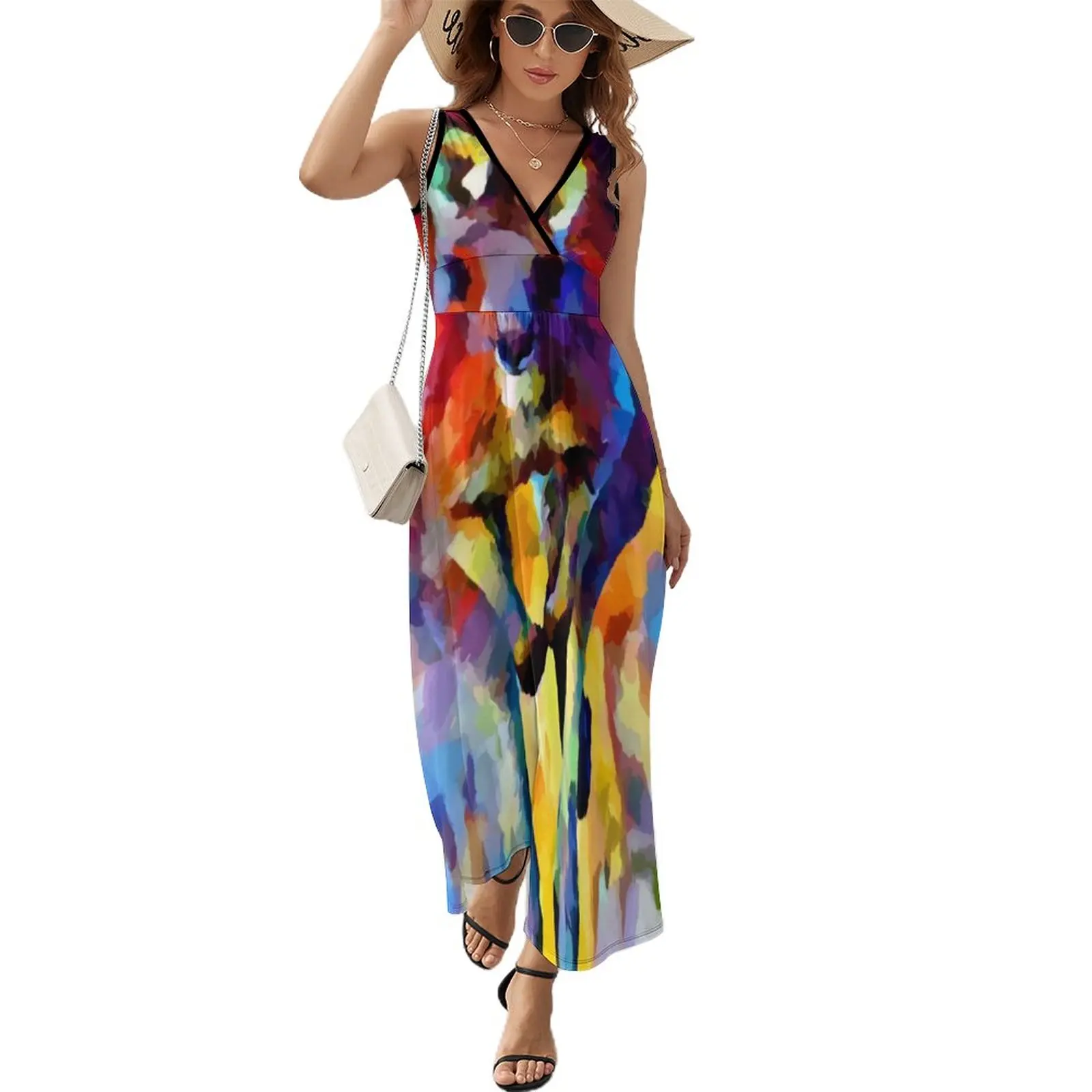 

Kangaroo 4 Sleeveless Dress beach outfits for women Women's summer dresses luxury evening dresses for women 2024 cute dress