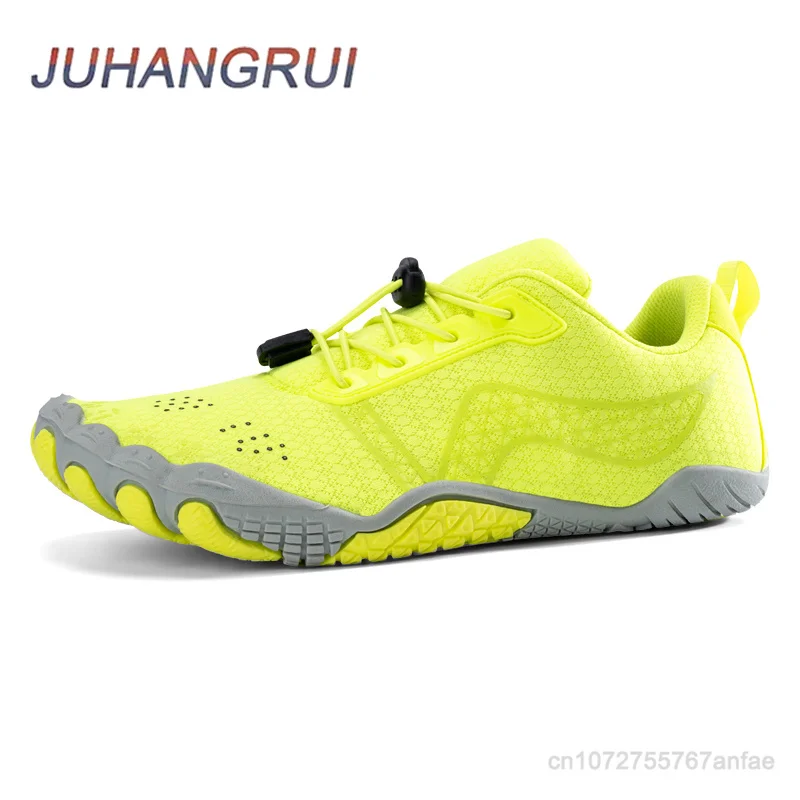 Fashion Men Wider Shoes Breathable Mesh Men Barefoot Wide-toed Shoes New Flats Soft Zero Drop Sole Wider Toe Sneakes Big Size ﻿