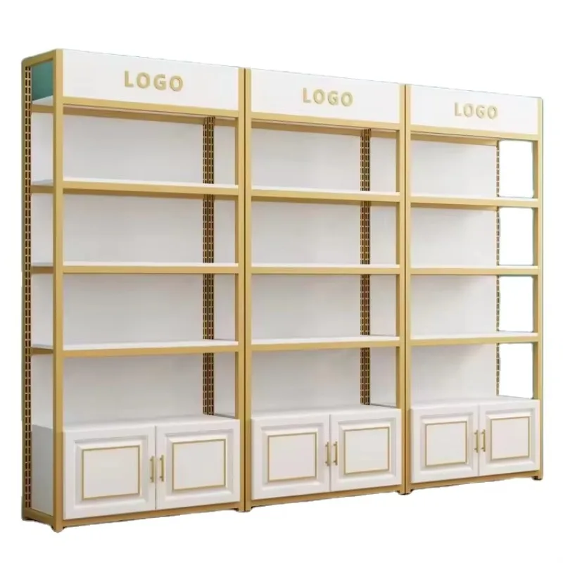 

Shelves Display Cabinets Product Display Cabinets Beauty Salon Shelves Barbershop Multi-layer Cosmetic Display Cabinets