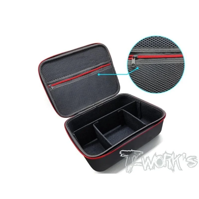 Original T Works TT-139-B Compact Hard Case Parts Bag V2 Rc Tool