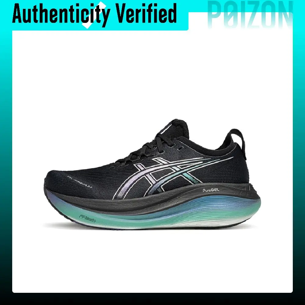 ASICS GEL Nimbus 27 Rebound Low top Marathon Long Distance Running Physical Fitness Test & Exam Running Shoes Men's 1011C174-001