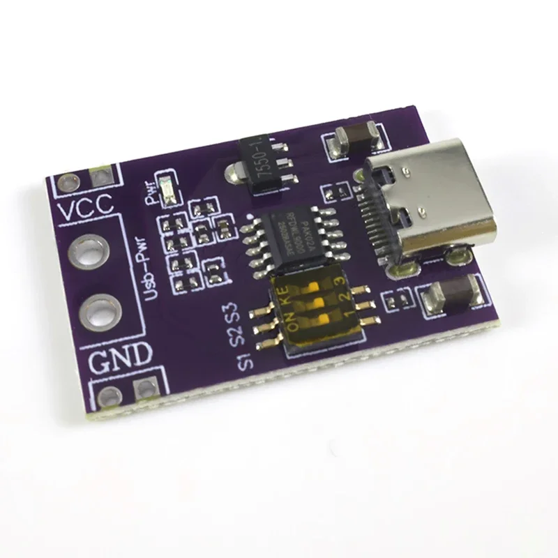 PD QC AFC Trigger Module 5V 9V 12V 15V 20V Fixed Voltage Output USB-C Fast Charging Tester for Arduino Power Bank Mobile DIY