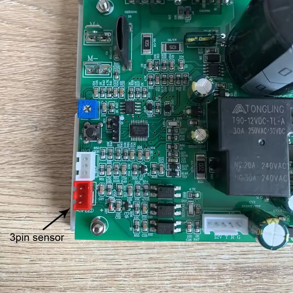 اللوحة الأم المطحنة ، وحدة التحكم في السرعة ، لوحة السائق ، رقم الموديل ، مستشعر 3Pin ، أصلي جديد PCB-ZYXK9-1012-V1.3