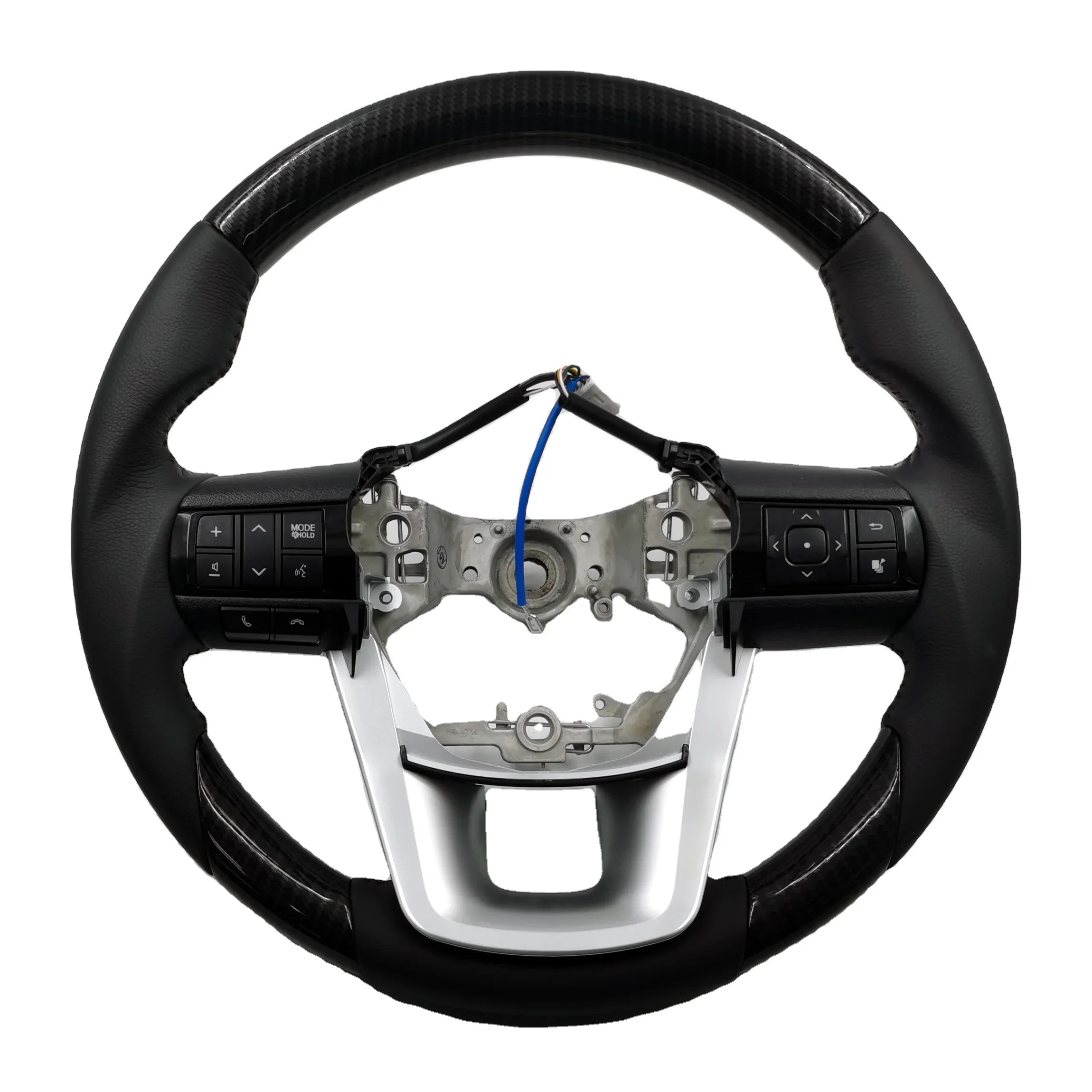 carbon fibre steering wheel for Toyota Hilux Revo Fortuner 2011-18 car Steering Wheel