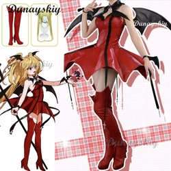 Anime Shugo Chara Cosplay Tsukiyomi Utau kostium ubrania peruka buty mundur Cosplay styl Lolita impreza z okazji Halloween kobieta Koakuma