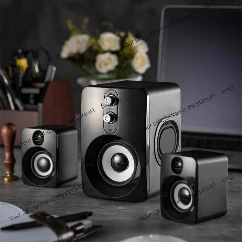 FT-10 Diaphragm 2.1 Multimedia Subwoofer Audio USB Active Desktop Computer Mini Speaker