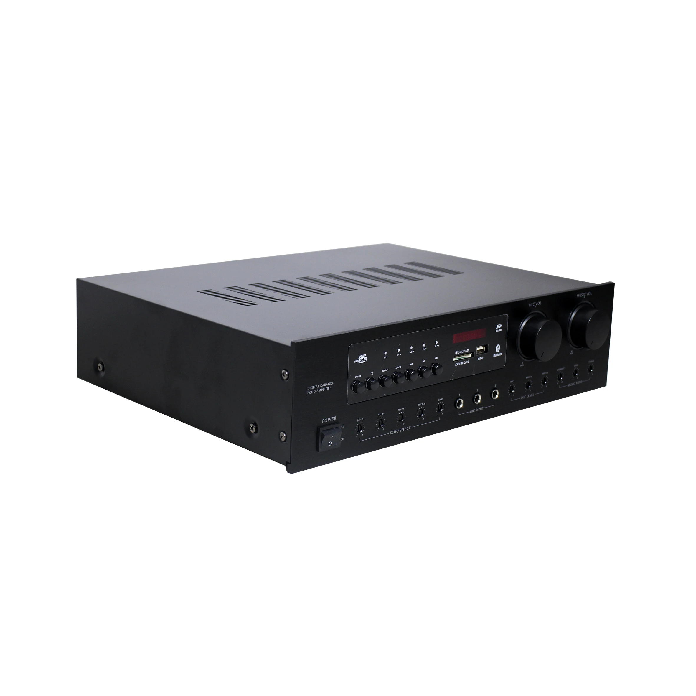 Professional Digital Audio Video Amplifier 100W*2 Blue-tooth Power Amplifier