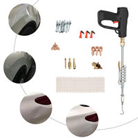 86Pcs Dent Puller Kit, Car Repair Tool Welder Kit, Hand Body Spot Welder Gun Welding Machine, DIY Auto Body Dent Repair