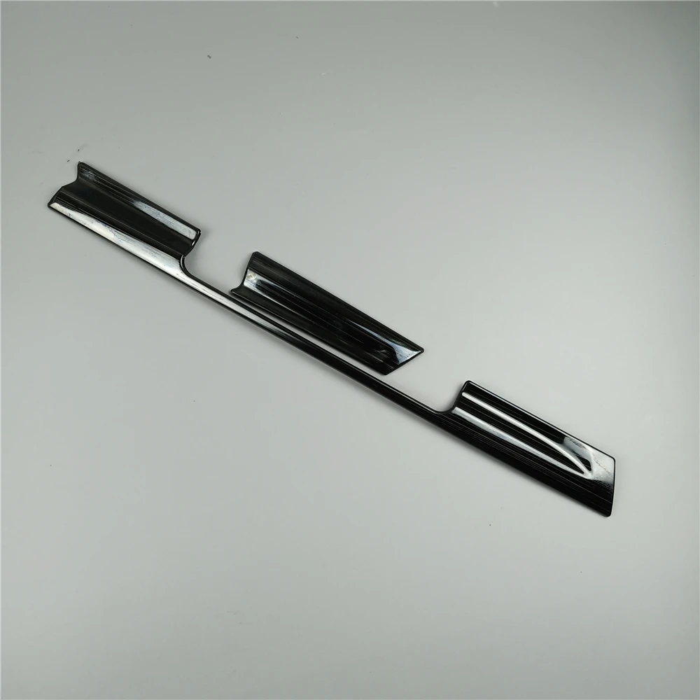 Car Styling Center Console Navigation Panel Decorative Strip Stainless Steel Sticker For Audi A4 B9 2017-21 Interior Accessories
