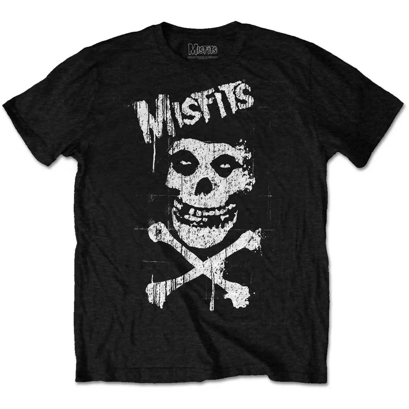 

Футболка Misfits с перекрестными косточками, официальная Новинка