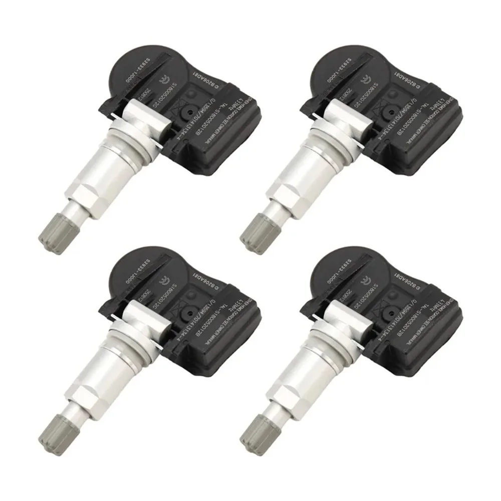

4PCS 52933-1J000 529331J000 TPMS TIRE PRESSURE SENSOR 433MHz TIRE SENSOR KIA FOR 2009 2010 2011 2012 KIA SORENTO II (XM)