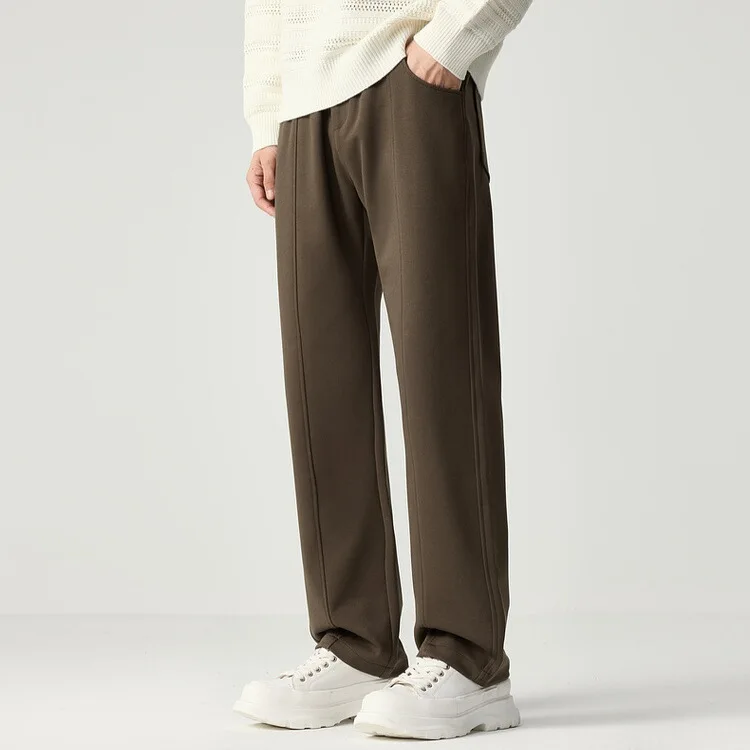 

Мужские повседневные брюки-карго на флисовой подкладке, прямого кроя, осенне-зимние, базовые, с разрезами, рабочие, модные, брендовые, удобные, длинные брюки