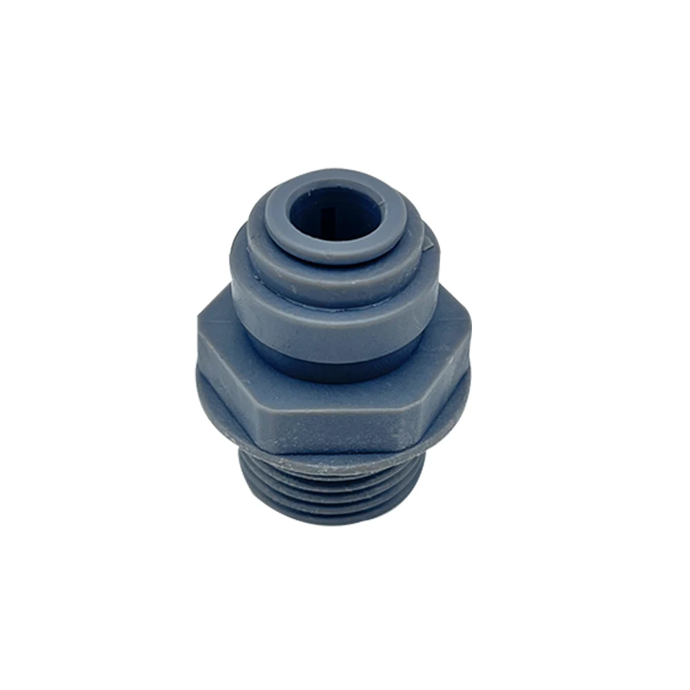 KegLand Monotight 8MM*(1/2INCH) Thread Male Pastic Quick Connect Pipe Hose Connector Beer Tube Fittings Pushfit Joint