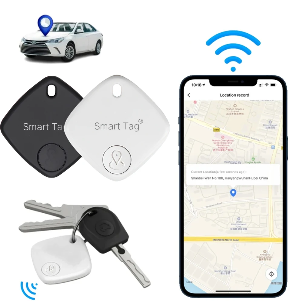 Rastreador GPS Localizador Em Tempo Real Sem Limites De Distância Para Mala Carro Chaves Pet