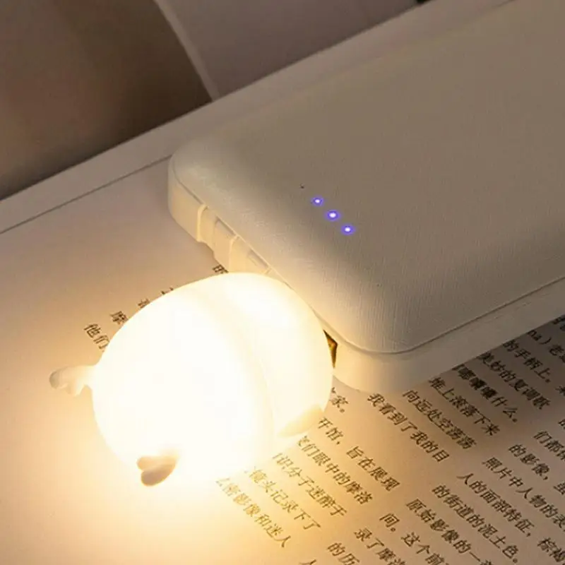 Luz de noche de ciervo para bebé, lámpara de Noche Blanca/cálida, Plug And Play, recargable por USB para niños, regalo para bebé, dormitorio de cabecera