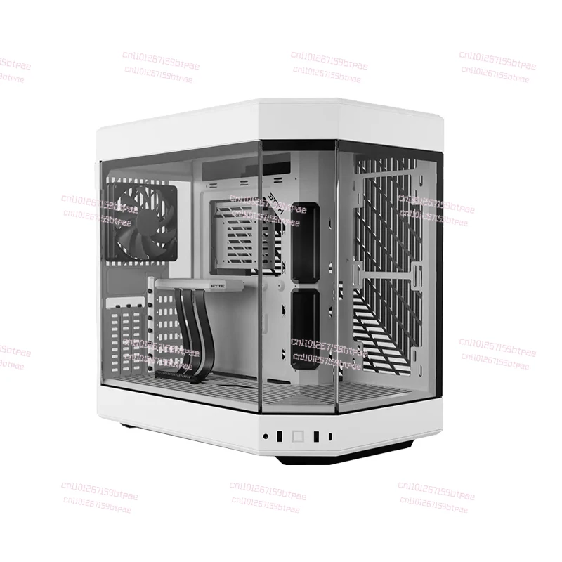 

Y70 Y60 Supports 360 Water Cooling Panoramic Side Transparent Tempered Glass Fish Tank Sea View Room Computer Case LCD