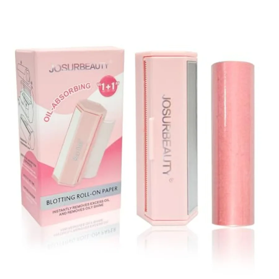 

Oil Blotting Sheets For Face, Travel-Size Oil Blotting Sheets - Pocket-Friendly and Practical, Slotted Roll-On Oil Absorbing Pa