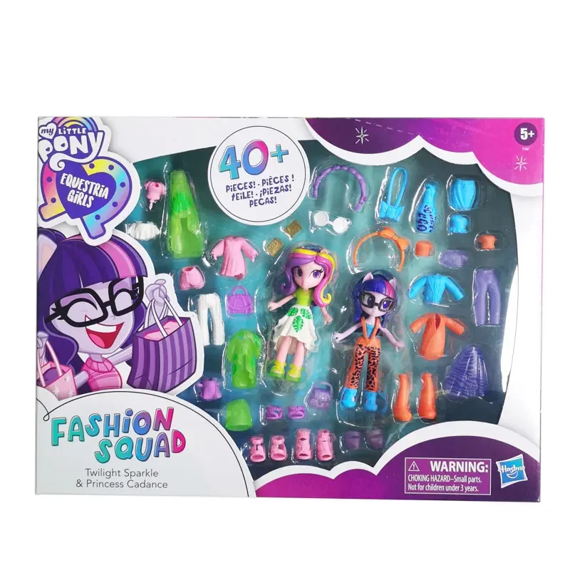 Hasbro My Little Pony Equestria Girls Figure Toy Twilight Sparkle Princess Cadence Fashion Friends Dress Up Play House Dolls